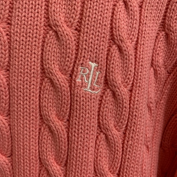Ralph Lauren cable knit sweater size M - Picture 3 of 7